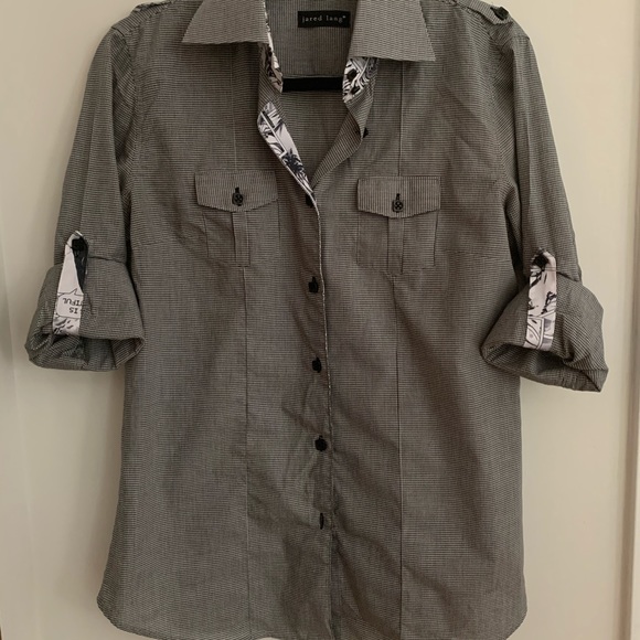 RARE Jared Lang women’s button down shirt - Picture 2 of 6